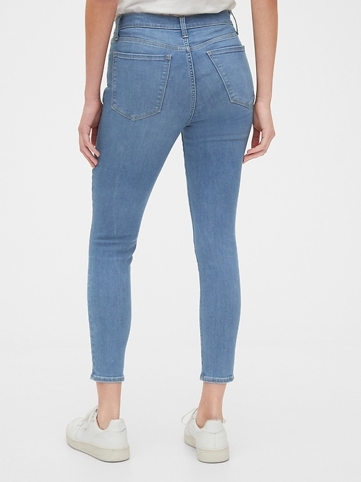Image number 2 showing, High Rise True Skinny Ankle Jeans in Sculpt