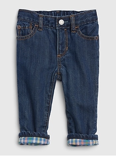 gap fleece lined pants