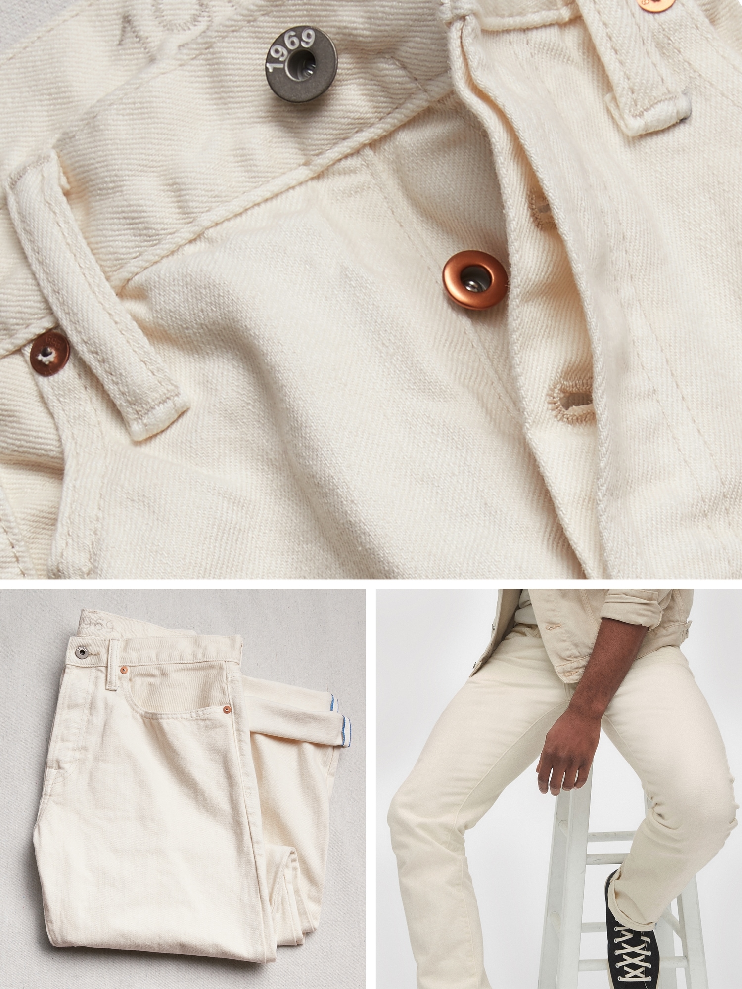 gap slim selvedge