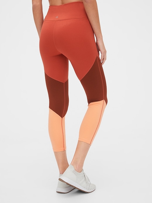 Image number 2 showing, GapFit High Rise 7/8 Leggings in Eclipse