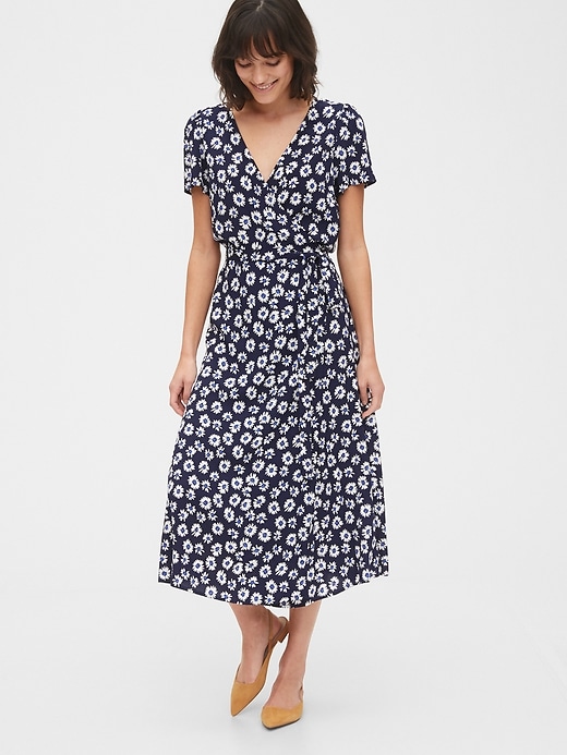 Image number 7 showing, Midi Wrap Dress