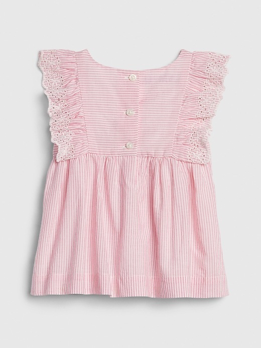 Image number 2 showing, Baby Ruffle Sleeve Top