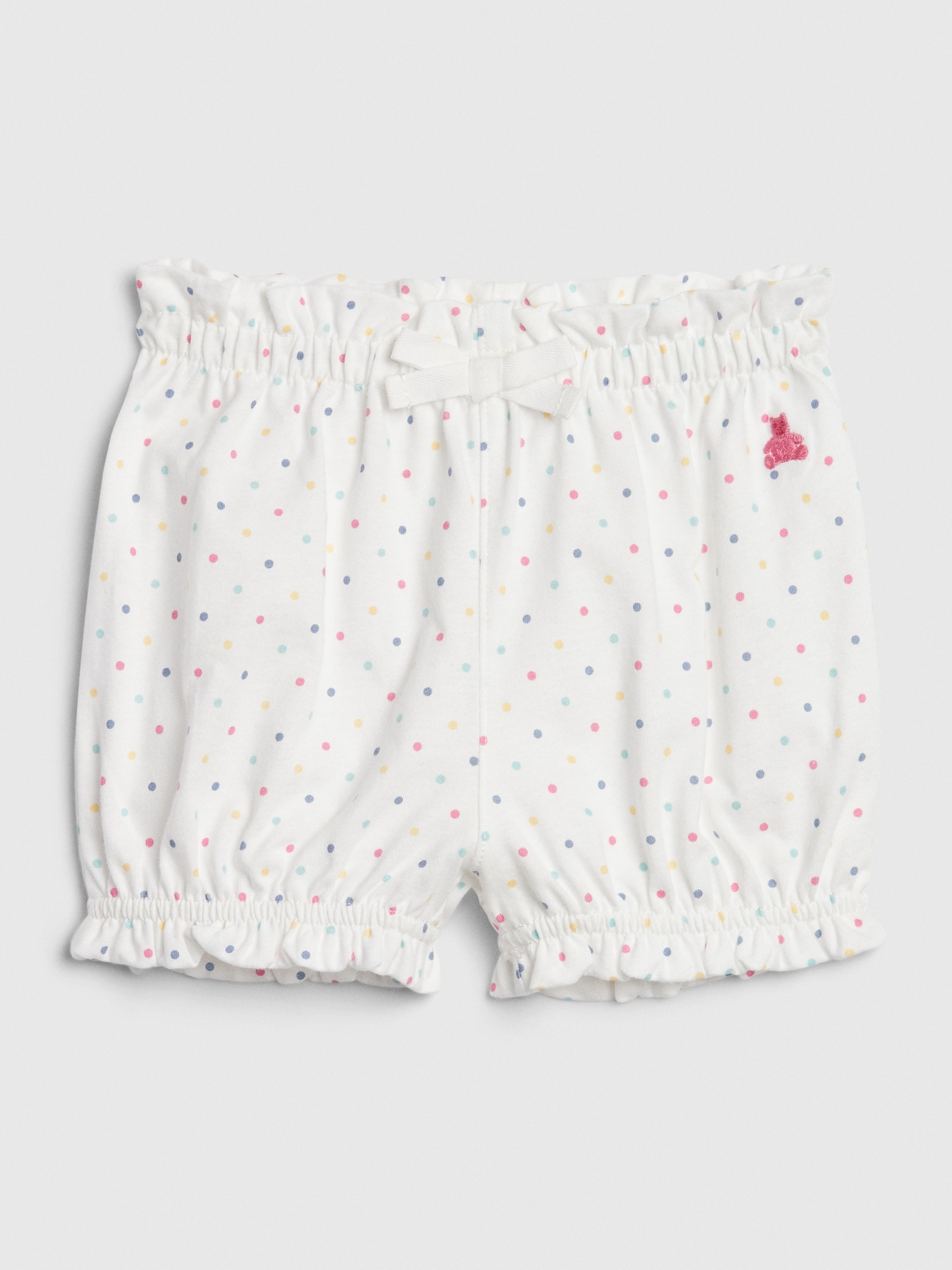 Baby Print Bubble Shorts Gap