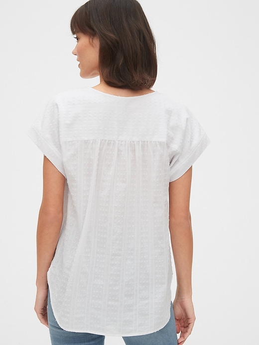 Image number 2 showing, Textured Popover Shirt