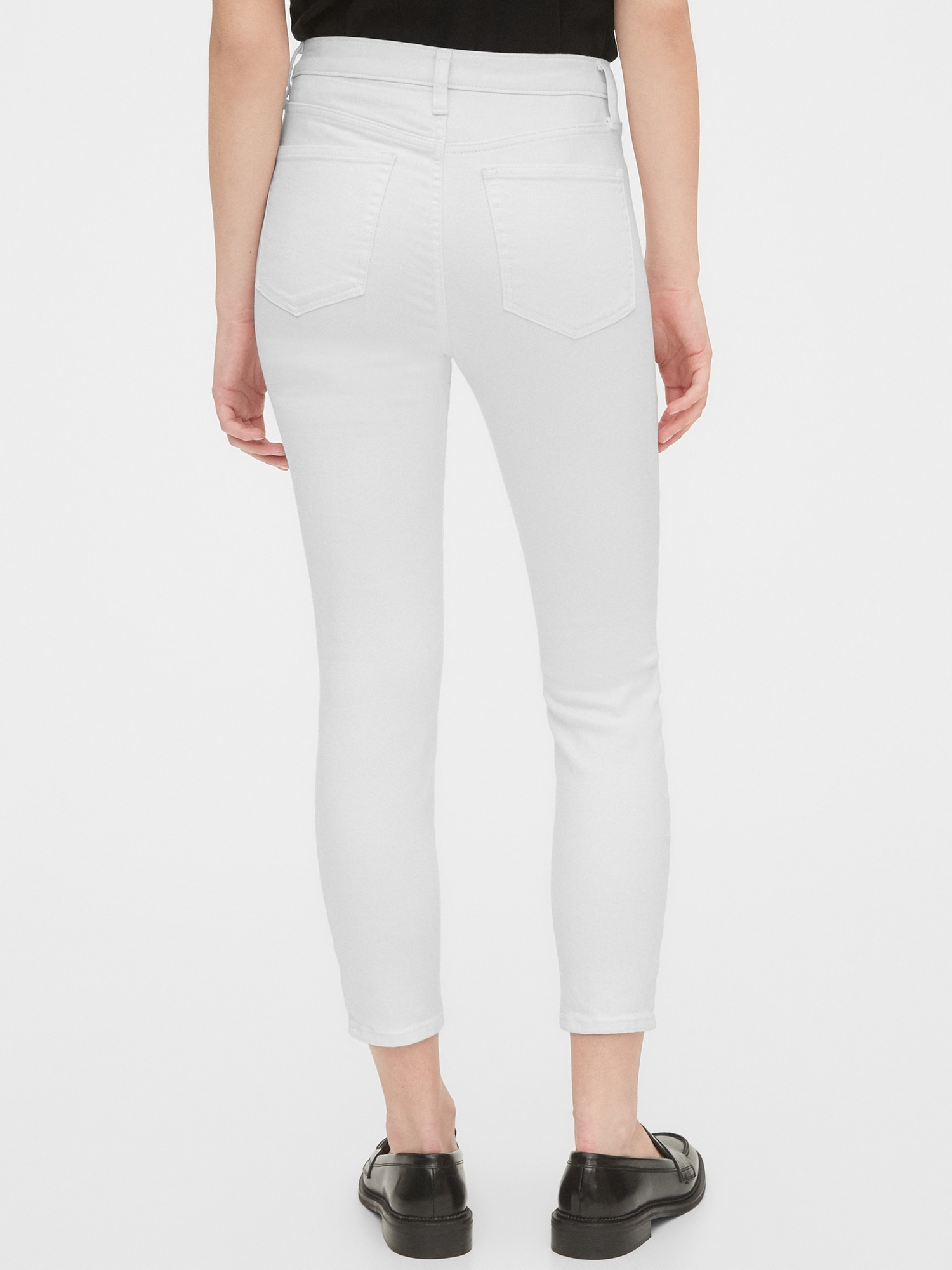 gap mid rise true skinny ankle jeans