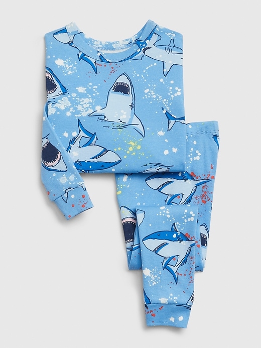 Image number 1 showing, Baby Shark PJ Set