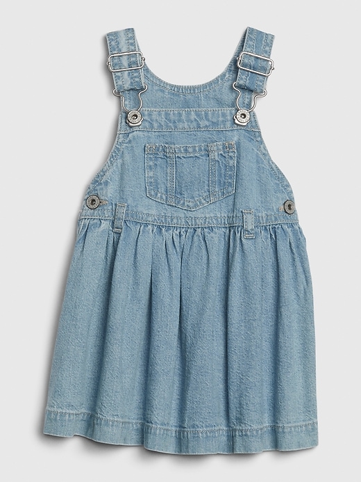 1 of 8 showing, with the color medium wash of product Baby Denim Skirtall
