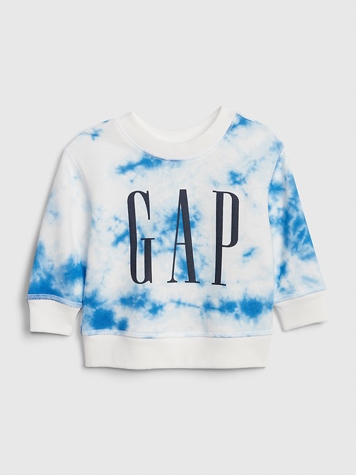 Image number 1 showing, Baby Gap Logo Tie-Dye Sweatshirt