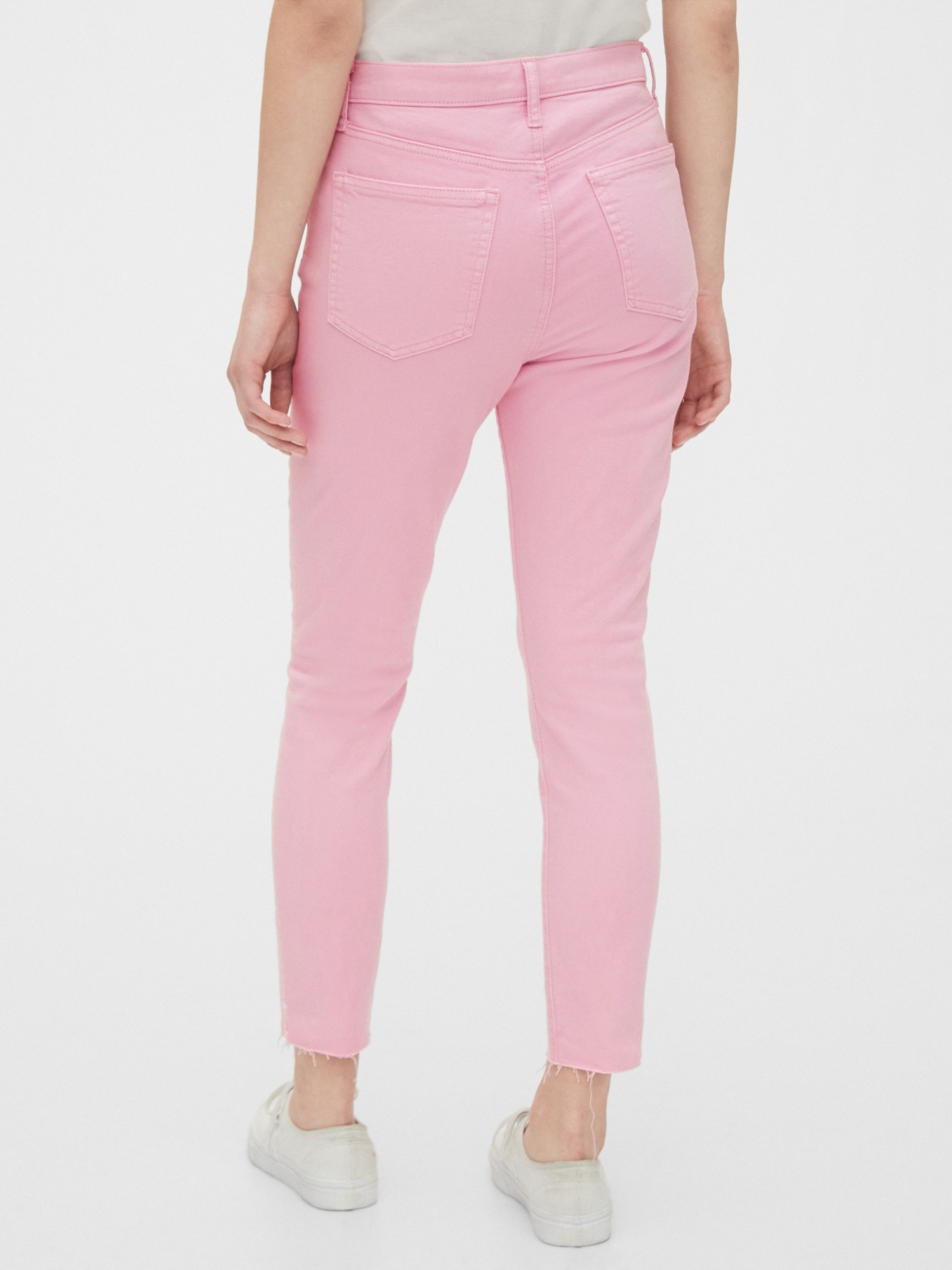 gap high rise true skinny ankle jeans