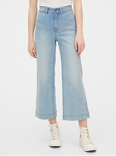 gap crop kick jeans