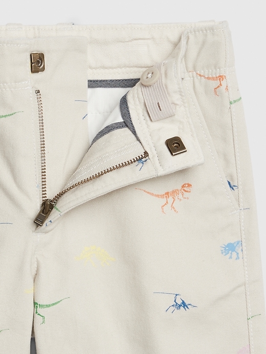 Image number 3 showing, Toddler Dino Twill Everyday Shorts