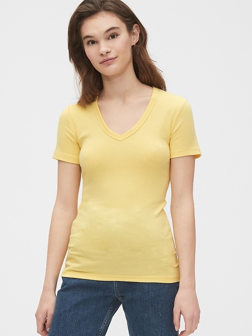 Image number 8 showing, Modern V-Neck T-Shirt