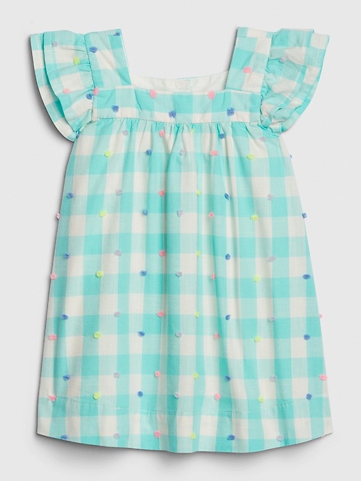 Image number 1 showing, Baby Swiss-Dot Flutter Dress