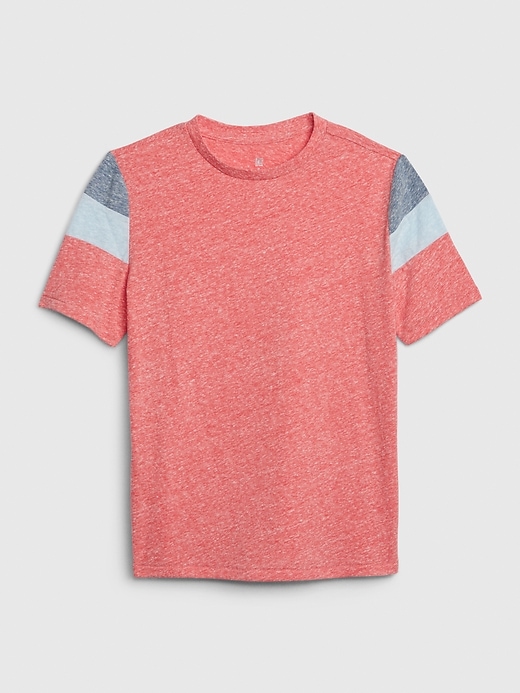 View large product image 1 of 1. Kids Colorblock Short Sleeve T-Shirt