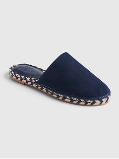 gap snakeskin mules