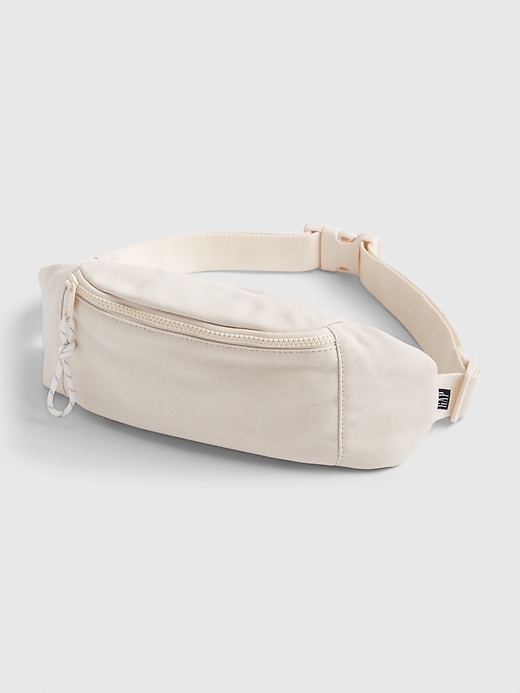1 of 8 showing, with the color beige of product Canvas Belt Bag