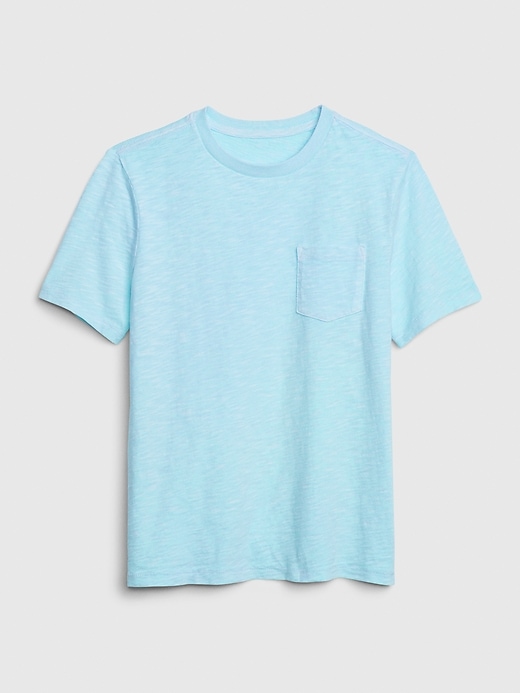 View large product image 1 of 1. Kids Pocket Short Sleeve T-Shirt