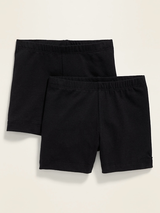 2-Pack Biker Shorts for Toddler Girls