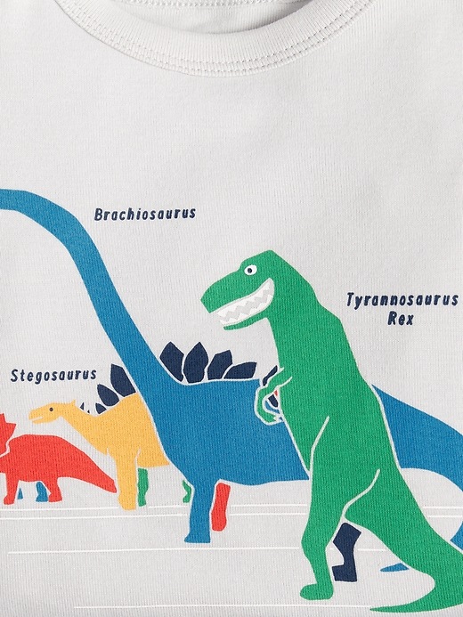 Image number 2 showing, babyGap Dinosaur PJ Set