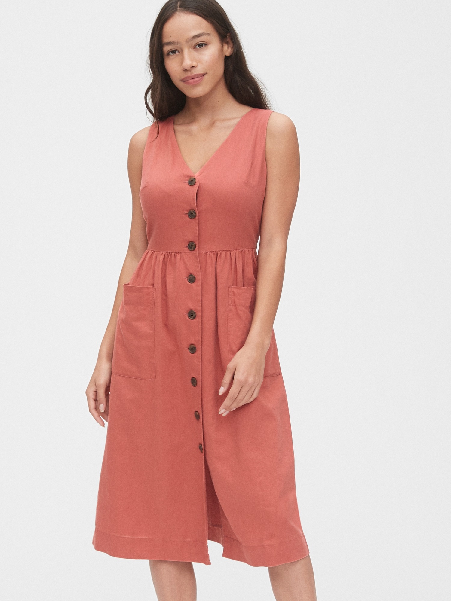 gap casual midi dress