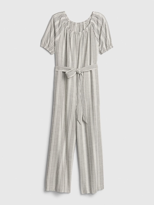 Image number 5 showing, Puff-Sleeve Jumpsuit