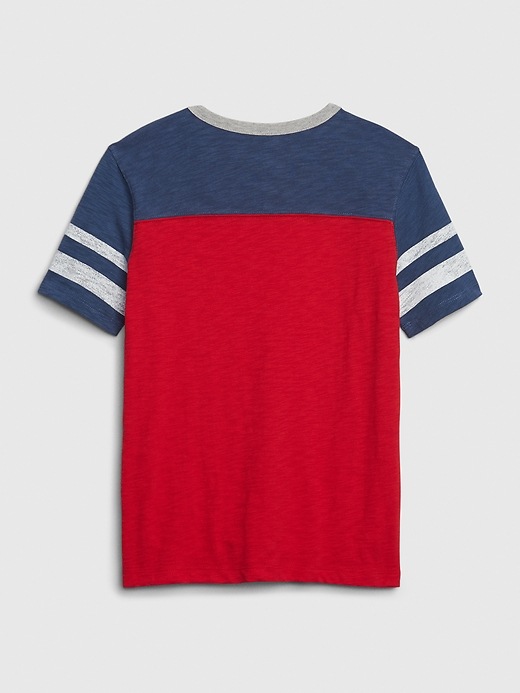 Image number 2 showing, Kids Varsity Short Sleeve T-Shirt