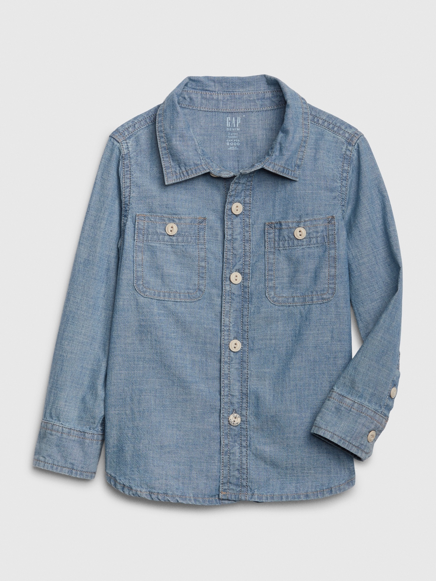 gap toddler boy long sleeve shirt