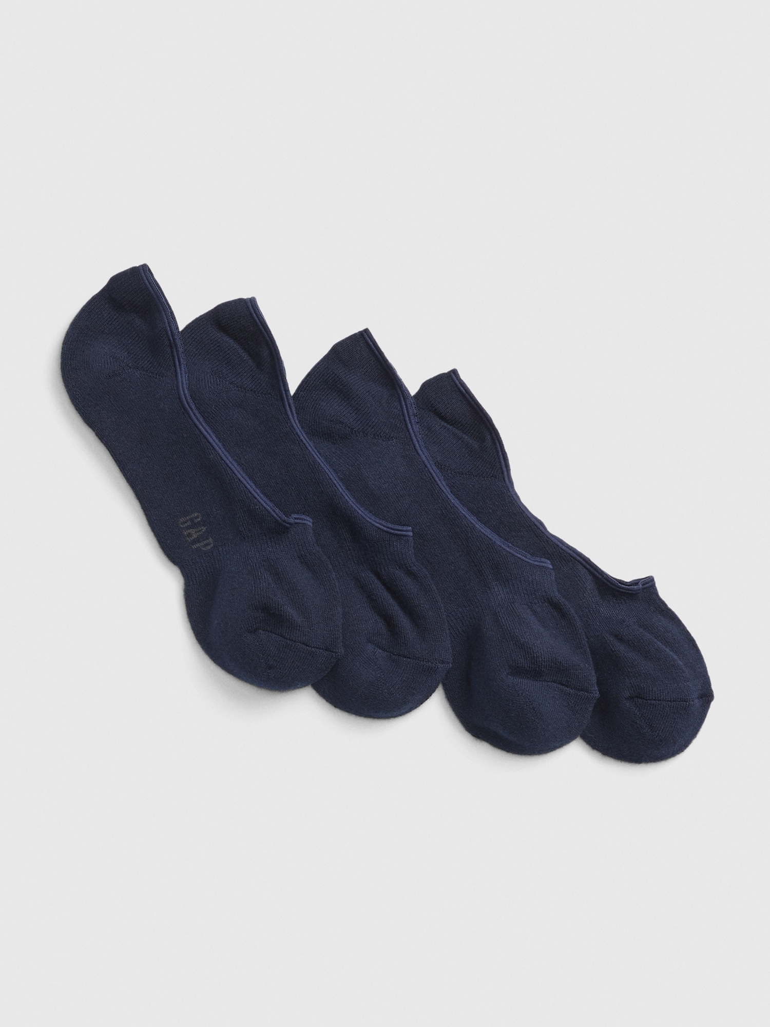 Gap No-Show Socks (2-Pack) blue. 1