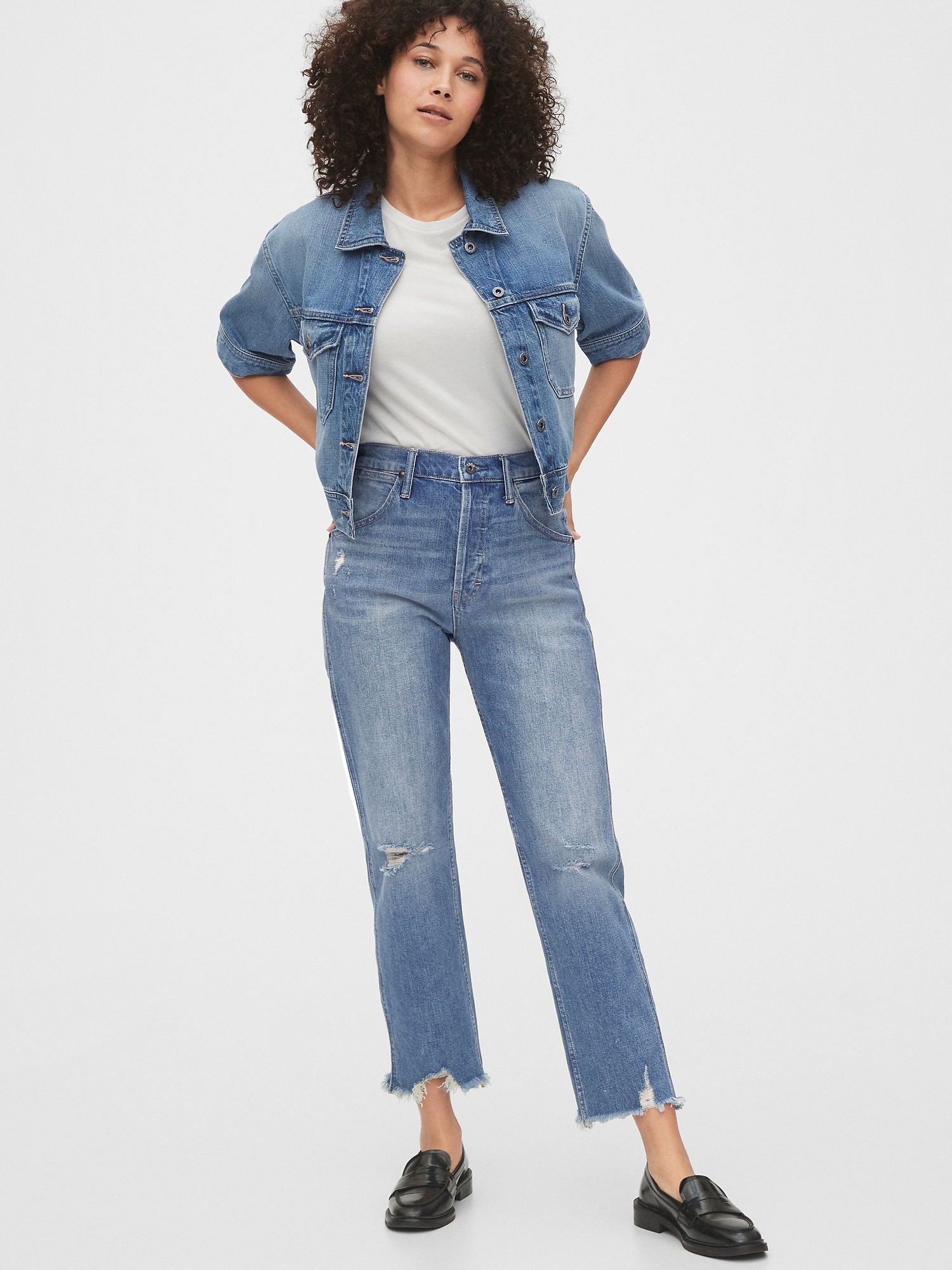 gap high rise skinny 1969