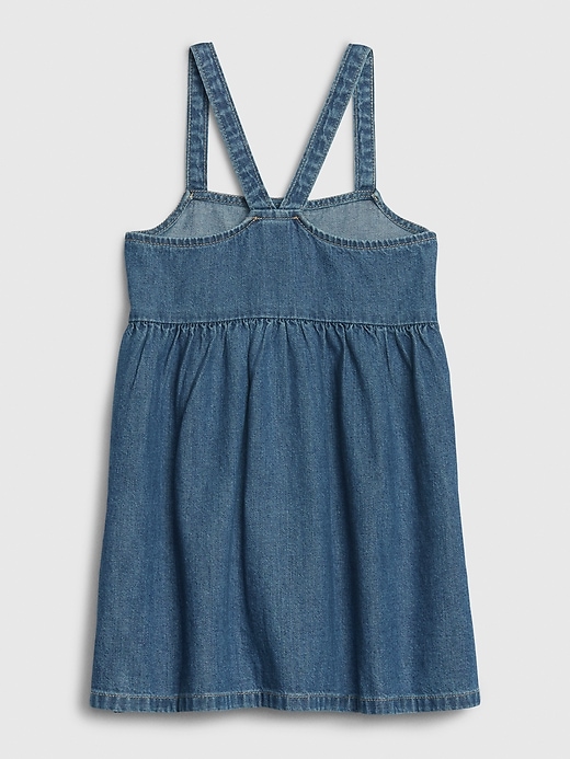 Image number 2 showing, Toddler Denim Dress