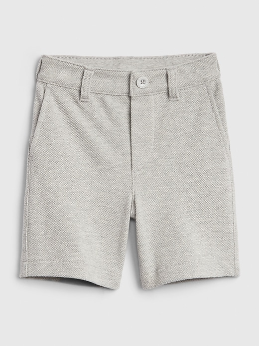 View large product image 1 of 1. Toddler Pique Knit Shorts