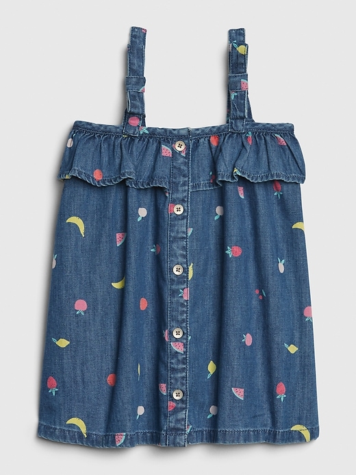 Image number 1 showing, Baby Denim Dress