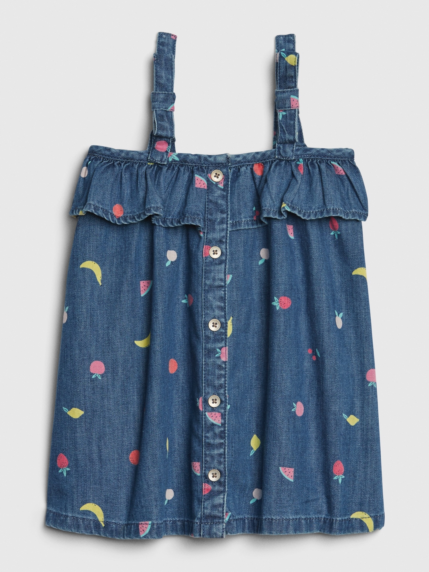 baby denim overall dress