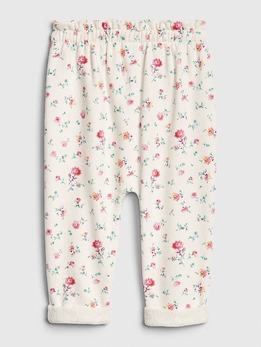 Image number 2 showing, Baby Floral Pull-On Pants