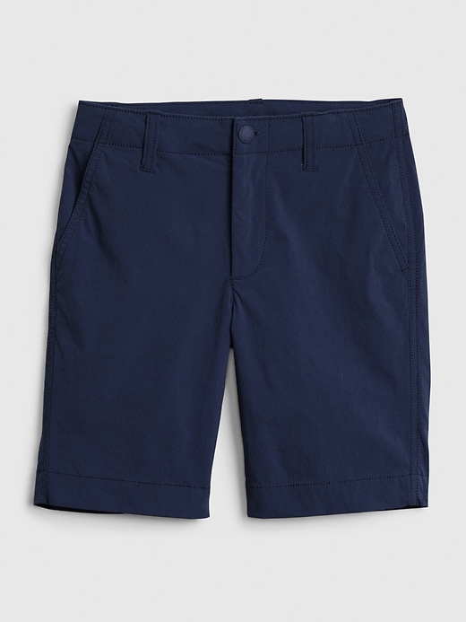 View large product image 1 of 1. Kids Hybrid Tech Short with QuickDry