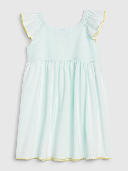 Image number 2 showing, Toddler Embroidered Tank Dress