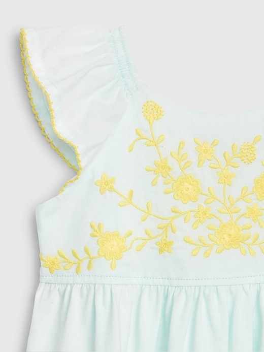 Image number 3 showing, Toddler Embroidered Tank Dress