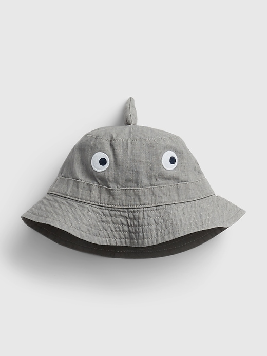 Image number 1 showing, Toddler Shark Bucket Hat