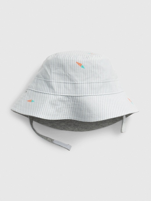 Image number 1 showing, Baby Reversible Bucket Hat