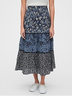 midi skirt gap