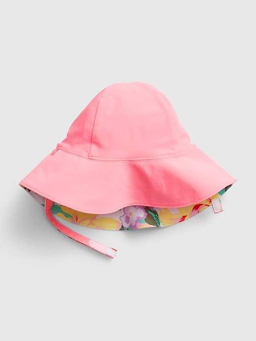 2 of 8 showing, with the color optic white of product Baby Reversible Swim Hat