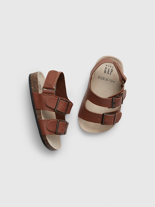 View large product image 1 of 1. Baby Buckle Sandals