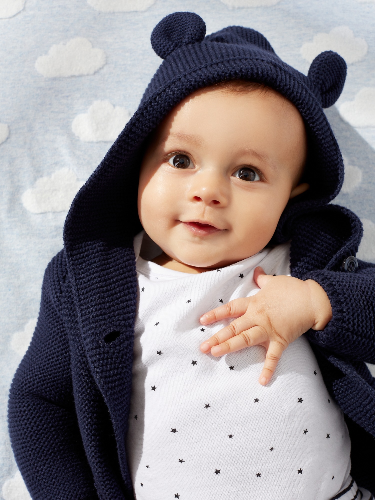 Baby Print Short Sleeve Bodysuit (3Pack) Gap