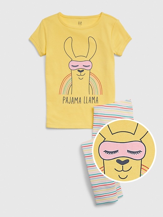 Image number 1 showing, Kids Llama PJ Set