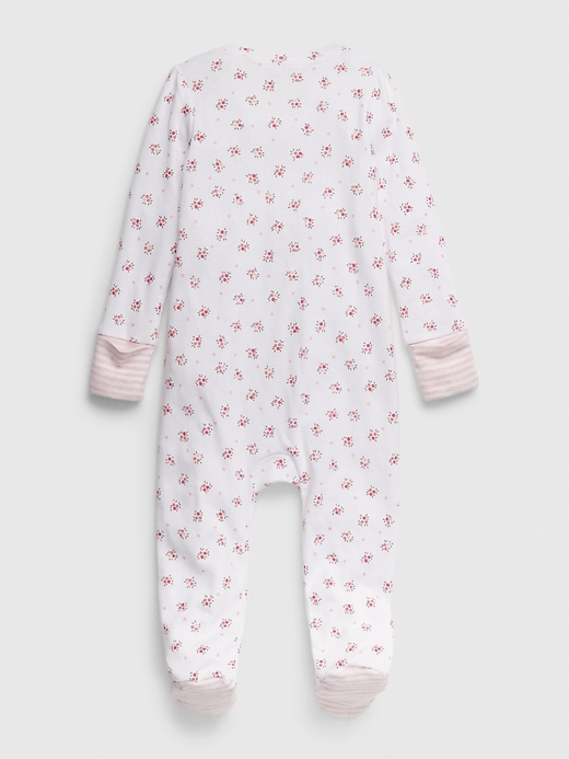 2 of 8 showing, with the color optic white floral of product Baby & Toddler 5-Piece Gift Box