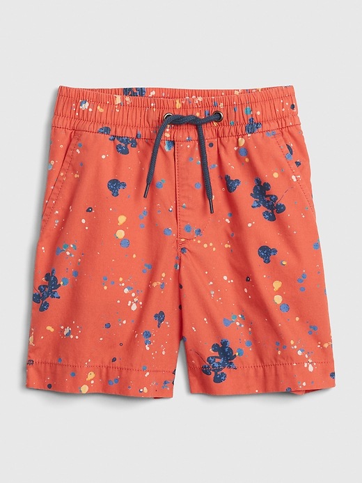 Image number 1 showing, babyGap &#124 Disney Mickey Mouse Pull-On Shorts