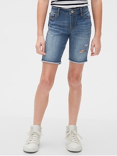 gap kids jean shorts