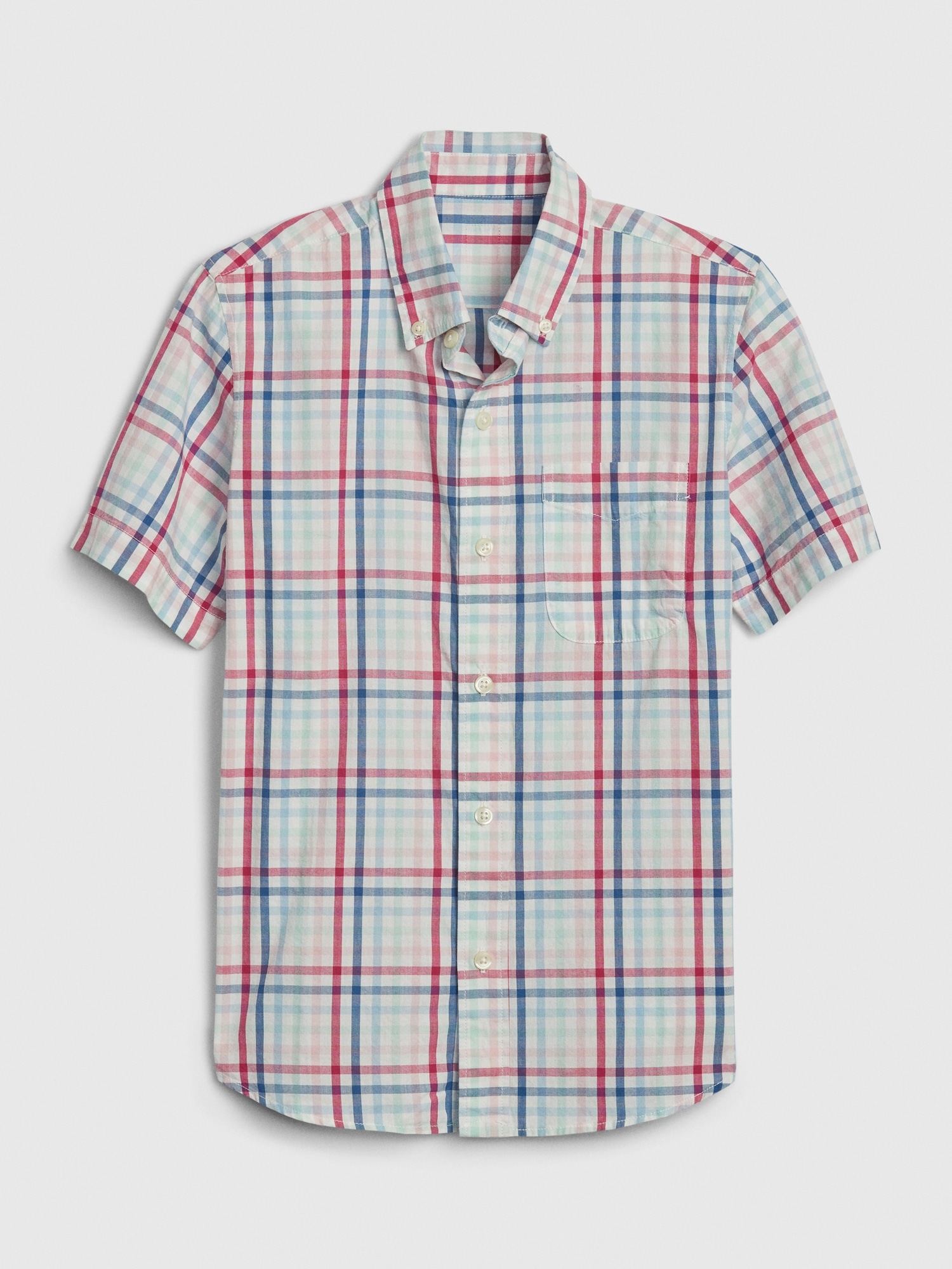 button up shirt gap