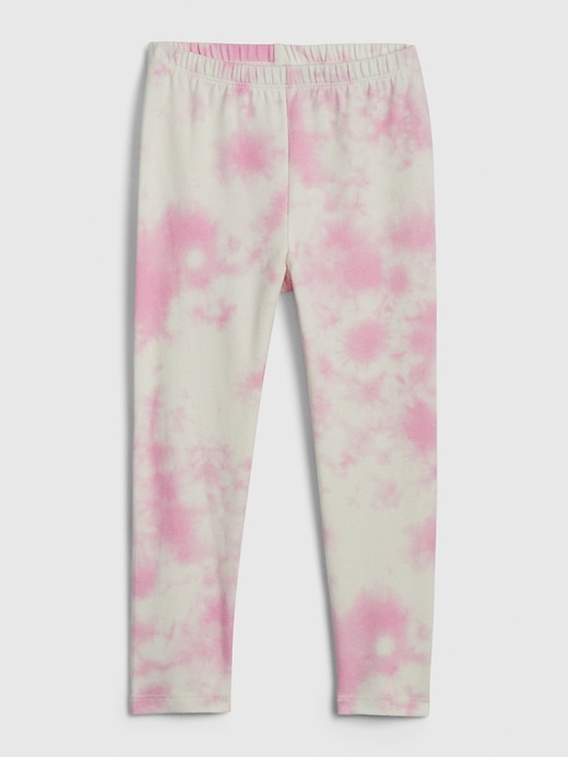 1 of 8 showing, with the color tie dye of product Toddler Leggings in Stretch Jersey