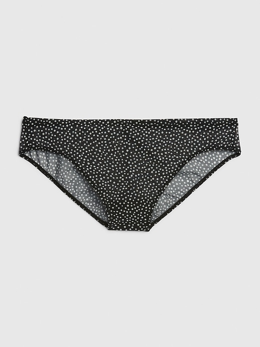 1 of 8 showing, with the color black & white dot of product Mesh Bikini Bottom